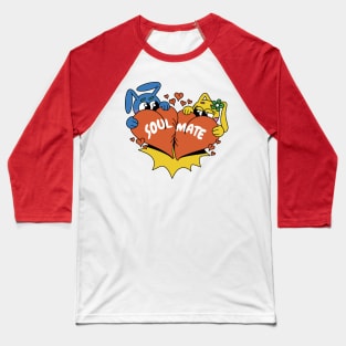 Valentine's Soulmate Heart Baseball T-Shirt